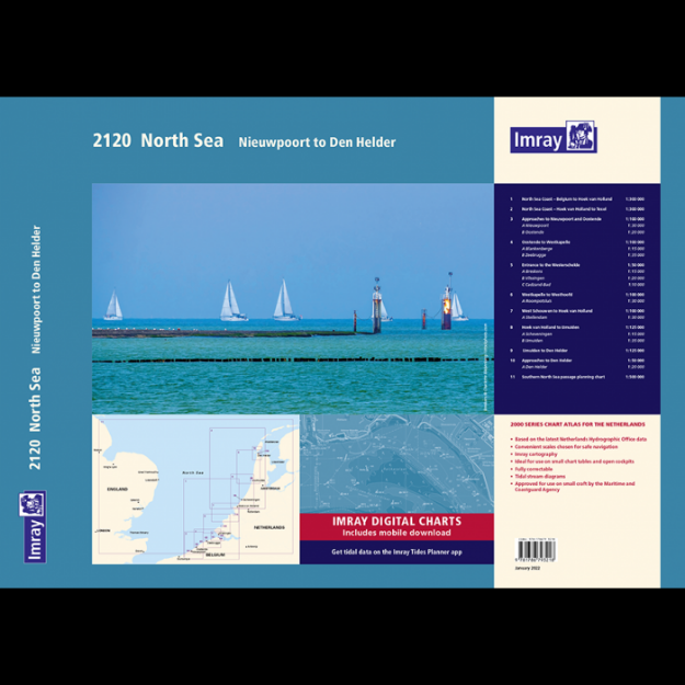 Imray 2120 - North Sea - Nieuwpoort to Den Helder